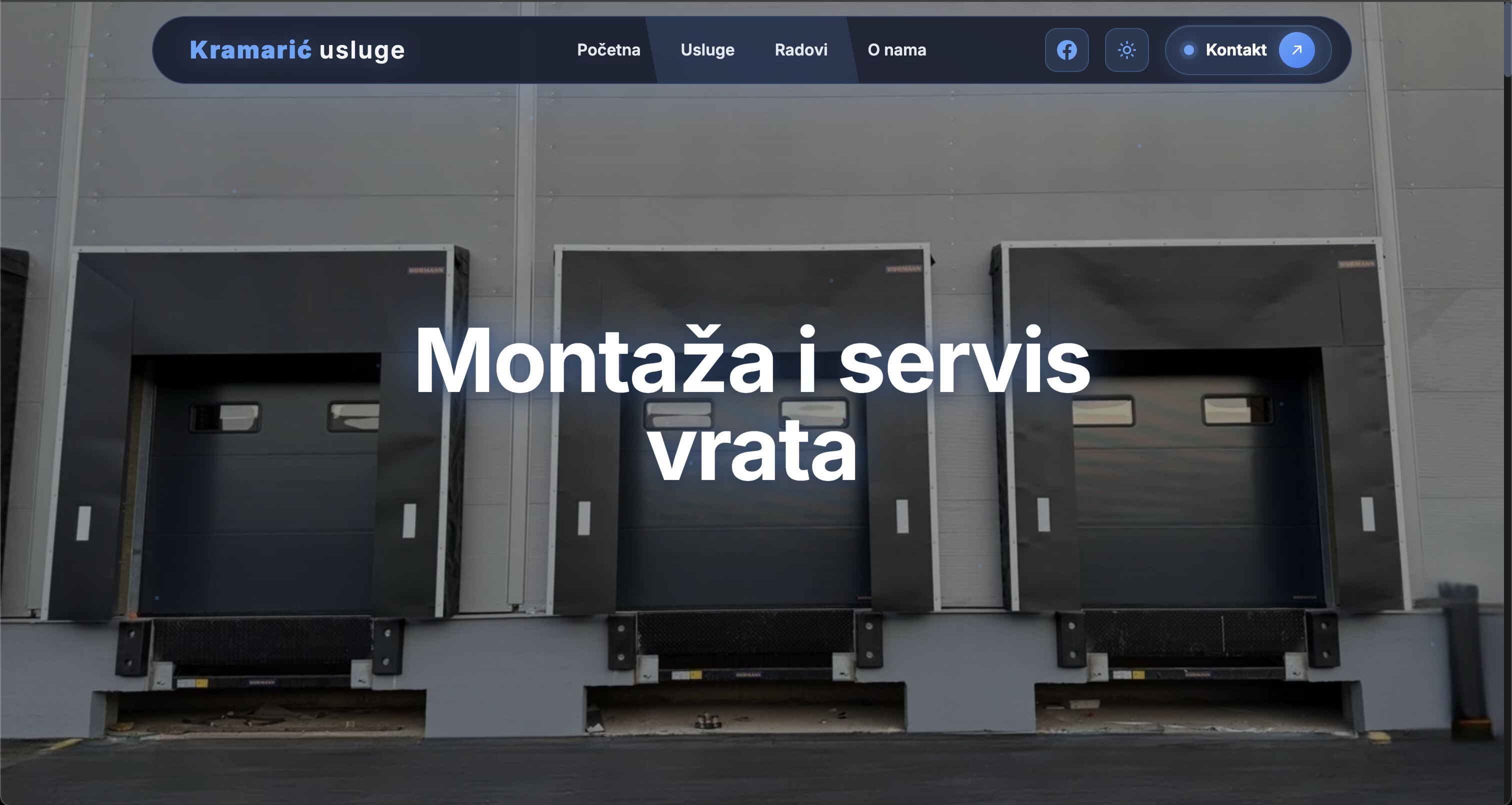 Kramarić Usluge - Desktop